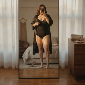 Body Reductor Mujer Tirantes Negro Talla XL XXL Colaless