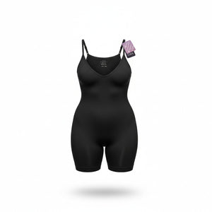 Body Moldeador Con Short 3XL 4XL Madame Skin Negro