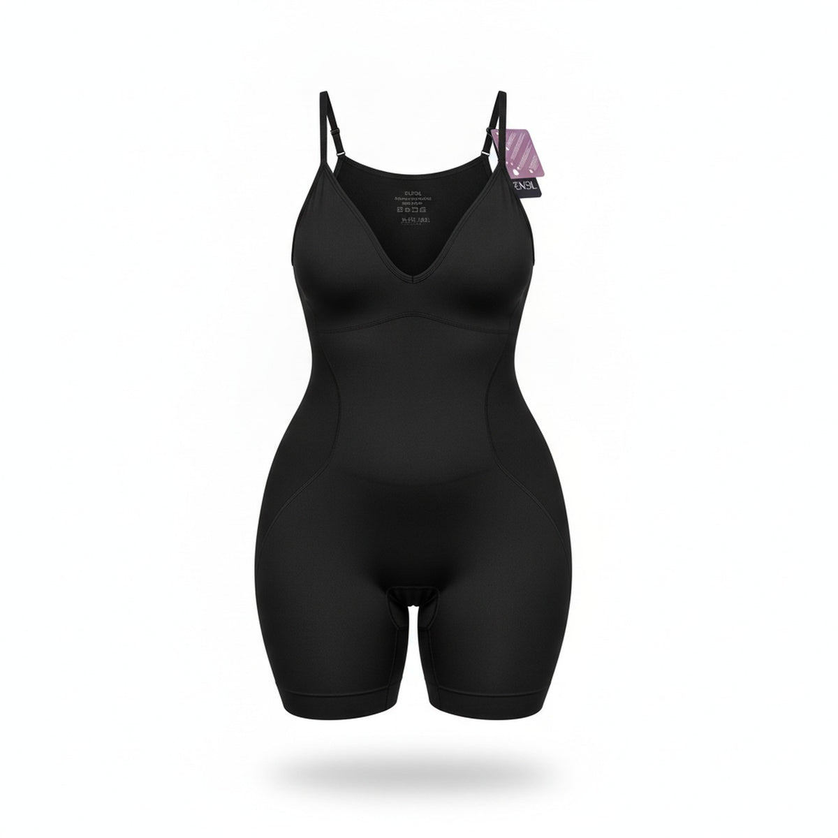 Body Moldeador Con Short Mujer XL XXL Negro Madame Skin