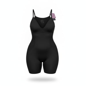 Body Moldeador Con Short Mujer XL XXL Negro Madame Skin
