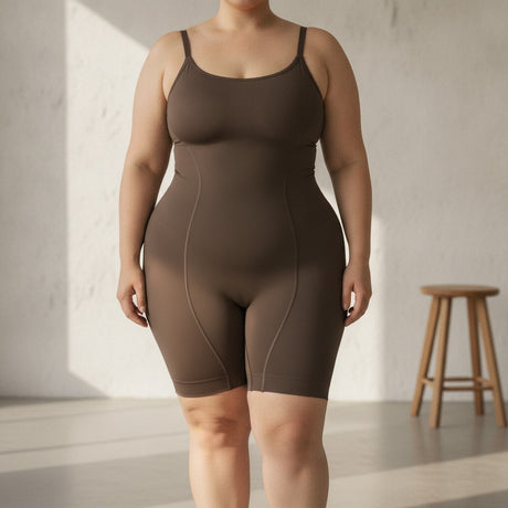 Body Short Moldeador Marrón 3XL 4XL Madame Skin