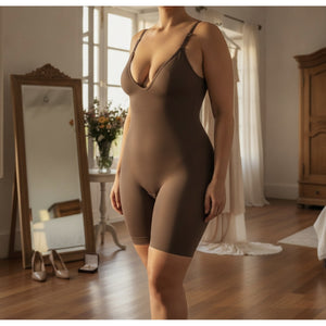 Body Short Moldeador Café Talla XL XXL Madame Skin