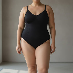 Body Reductores Colales Tirantes Madame Skin Negro 3XL 4XL