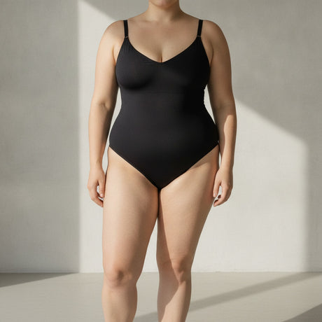 Body Moldeador Tirantes Colaless Negro XL/XXL Madame Skin