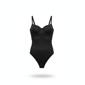 Body Tirantes Colaless Madame Skin Negro Talla XS/S