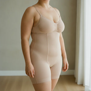 Body Reductores Tirantes Pantaleta Beige XL XXL