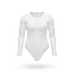 Body Moldeador Manga Larga Colales Blanco 3XL/4XL