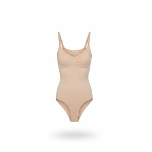Body Calzón Tirantes Modelador Talla XS/S Beige Madame Skin