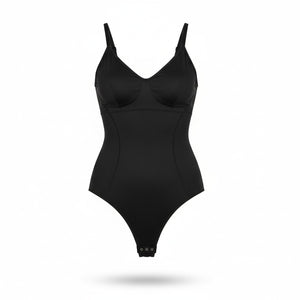 Body Calzón Tirantes Modelador Negro Talla XL XXL