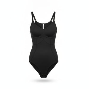 Body Calzón Tirantes Moldeador Negro XS S Madame Skin