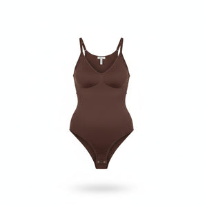 Body Calzón Moldeador Tirantes Café 3XL 4XL Madame Skin