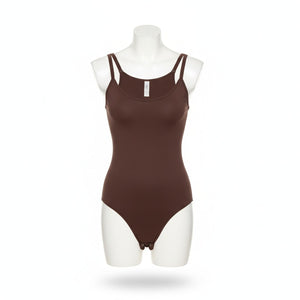 Body Calzón Tirantes Marrón M/L Madame Skin