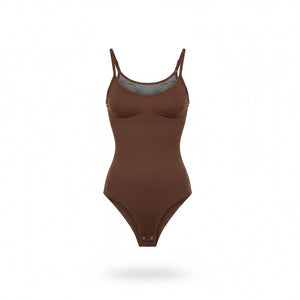 Body Calzón Tirantes Modelador Talla XS/S Marrón