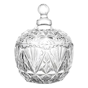 Bombonera Azucarero Diamante Vidrio Templado Allegra Bowl