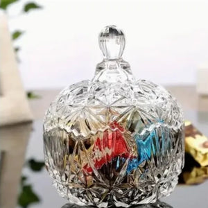 Bombonera Azucarero Diamante Vidrio Templado Allegra Bowl