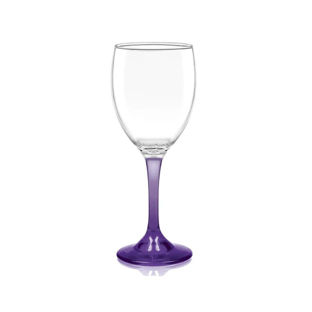 Display 6 Copas Vino Versalles Pie Color 300cc Multicolor