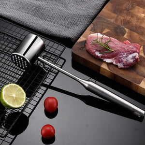Martillo Ablandador De Carne Wens 28Cm Acero Inoxidable