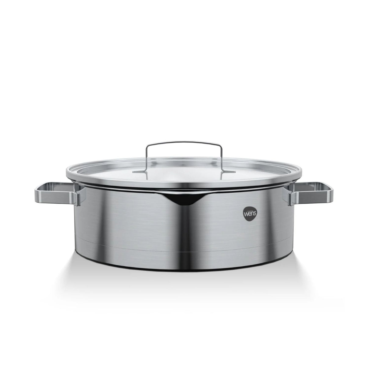 Cacerola Acero Inoxidable 24cm Tapa Inducción