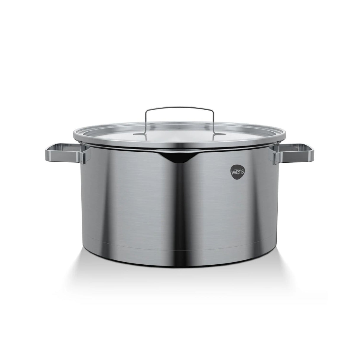 Cacerola Acero Inoxidable Tapa Vidrio 20cm 3.3 Litros