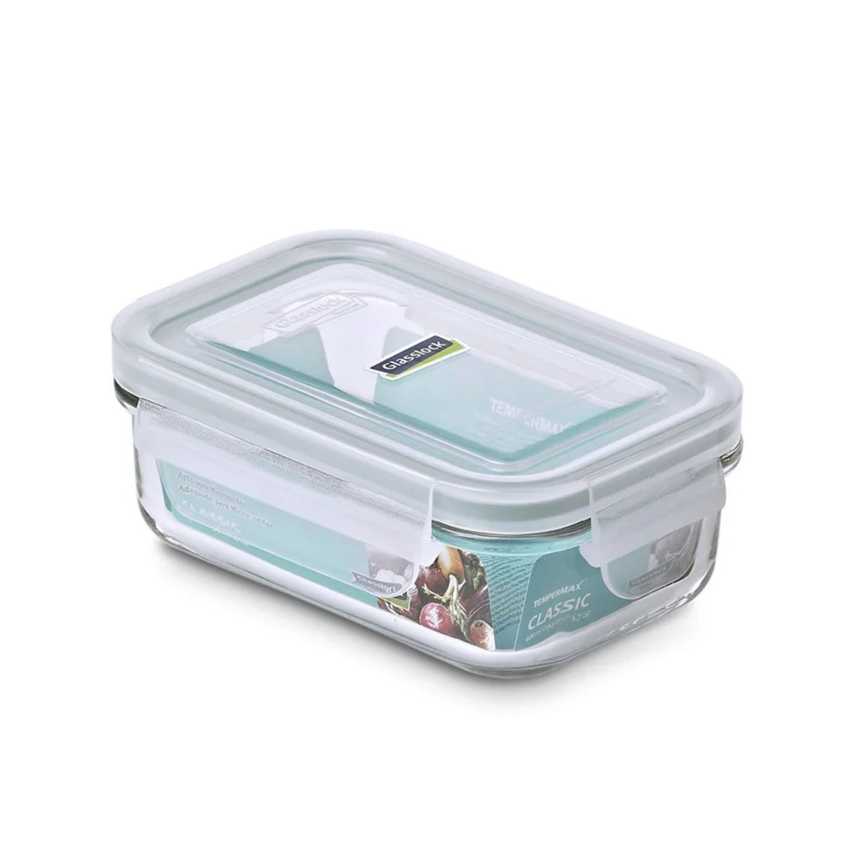 Contenedor Vidrio Hermético 400mL Glasslock Rectangular