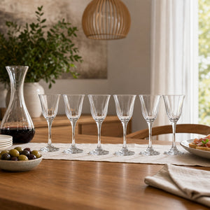 Set 6 Copas Vino Lirio 250mL Nadir Coctail
