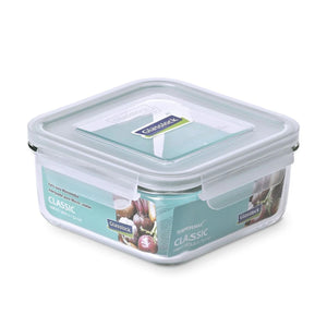 Contenedor Vidrio Hermético Cuadrado 1200 Ml Glasslock