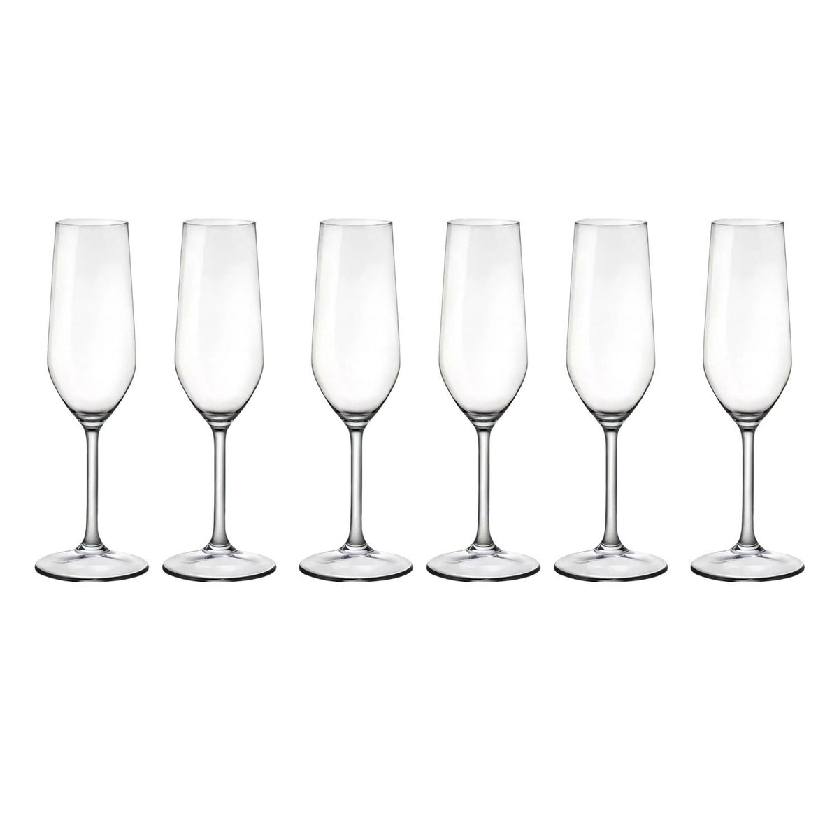 Set 6 Copas Flute Montepulciano Valley 195mL Hausmann