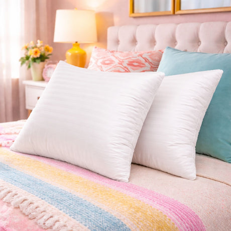 Pack 2 Almohadas Estandar Martiné 50x70cm Poliester