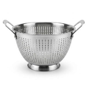 Colador Alto 21cm Acero Inoxidable Cuiner Plateado