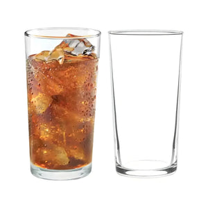 Set 30 Vasos Atlanta 258mL Vidrio Celebraciones Largo