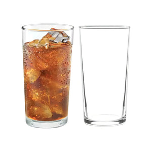 Set 18 Vasos Atlanta 258mL Vidrio Celebraciones Largo