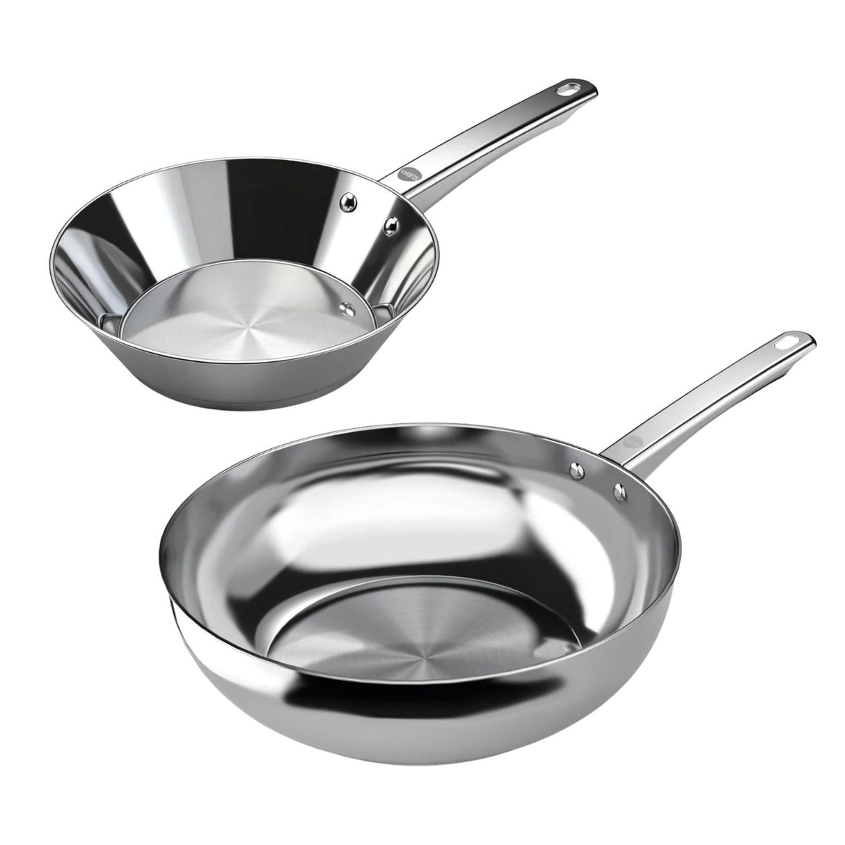 Pack Sarten 24cm + Wok 28cm Acero Inoxidable Umbra Wens