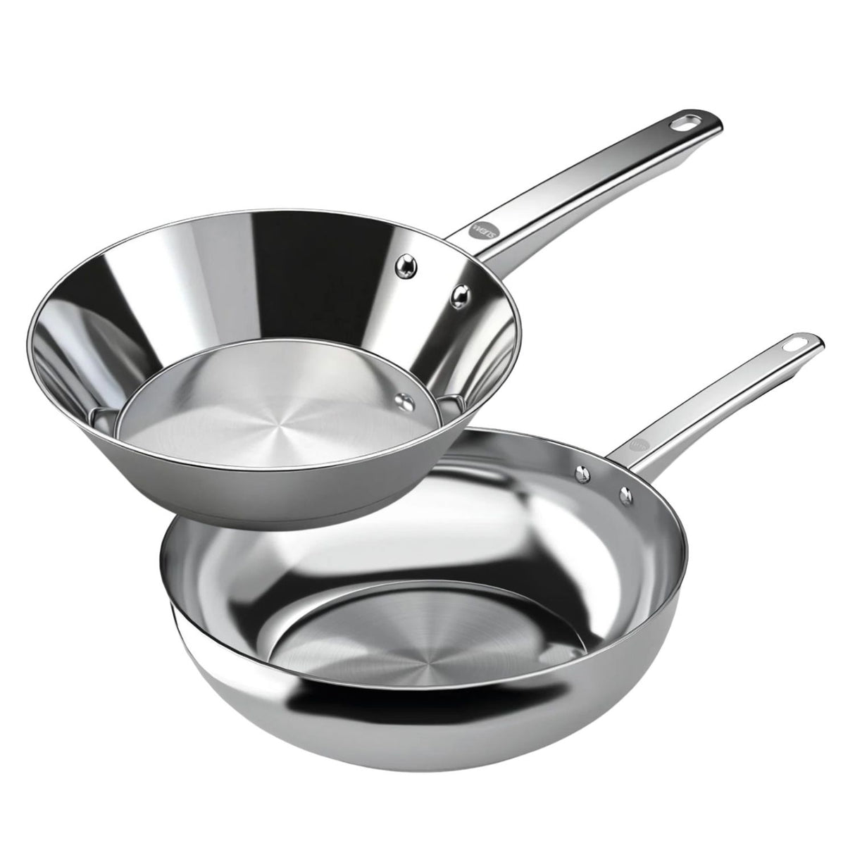 Pack Sarten 28cm + Wok 28cm Acero Inoxidable Umbra Wens
