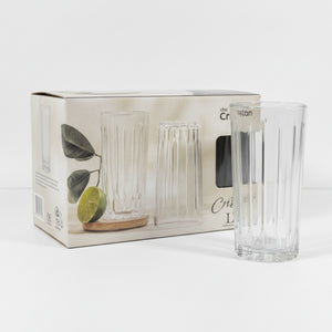 Set 6 Vasos Altos Bali Cristar 414mL Transparente