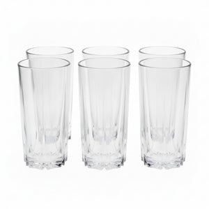 Set 6 Vasos Altos Creta Cristar 414mL