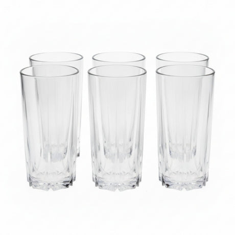 Set 6 Vasos Altos Creta Cristar 414mL