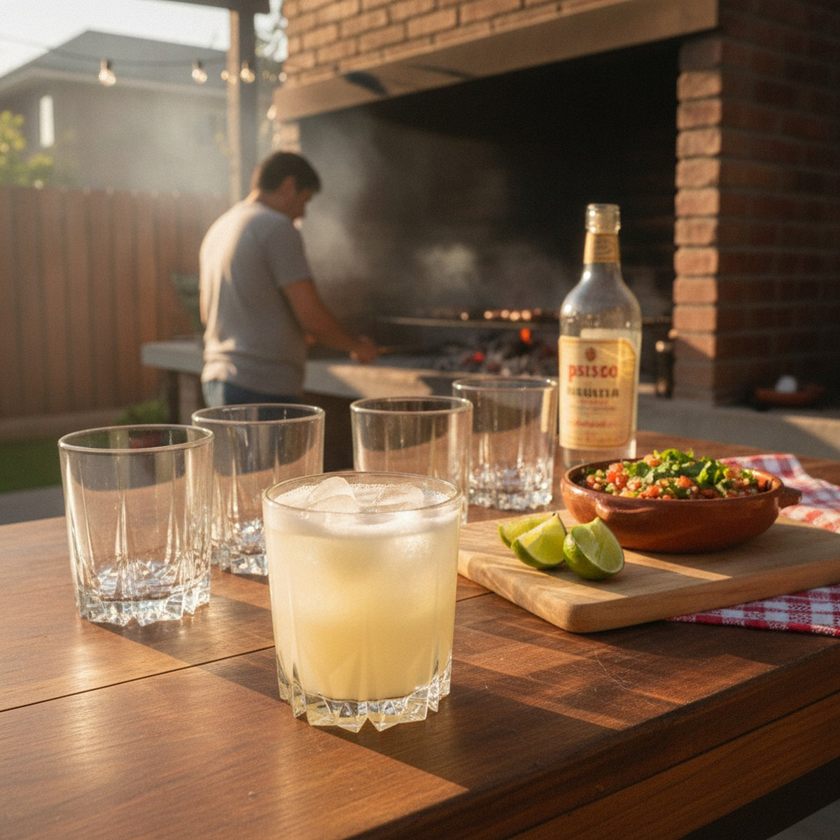 Set 6 Vasos Bajos Creta Cristar 355mL Vidrio