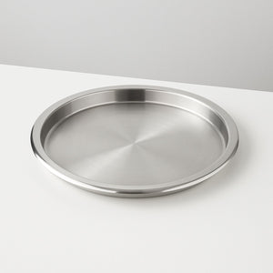 Bandeja Redonda Cuiner De Servicio 35Cm Acero Inoxidable-1-2
