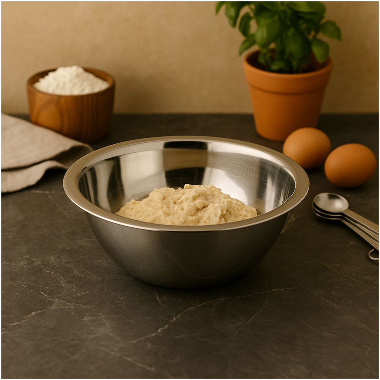 Bowl Profundo Cuiner Para Cocina Acero Inoxidable 28cm-1-1