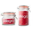 Set 2 Frascos Con Tapa Hermetica 500mL + 1450mL Allegra. Perfectos para conservar alimentos frescos y organizados. ¡Compra ahora y optimiza tu cocina!-1-1