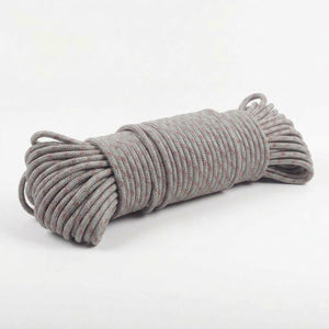 Cuerda 5mm Resistente 30 Metros Gris