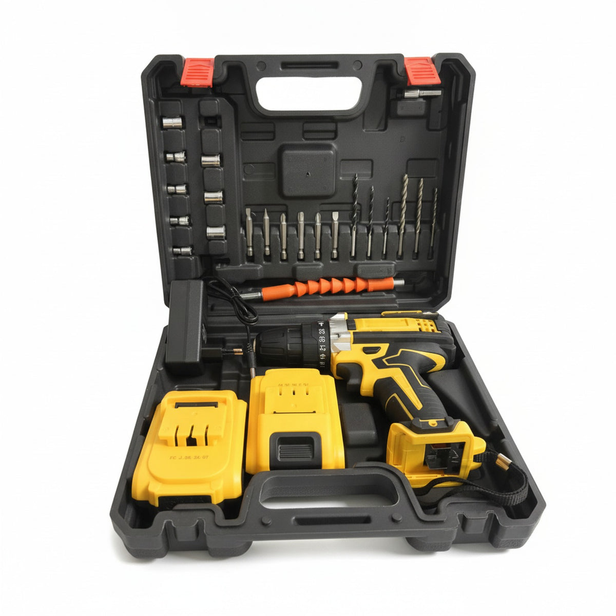 Taladro Inalámbrico 180VF Dos Baterías Set Accesorios