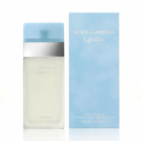 Dolce Gabbana Light Blue EDT 100 ML Mujer, una fragancia fresca y vibrante que evoca el verano. ¡Descúbrelo ahora y siente la esencia del Mediterráneo!-1