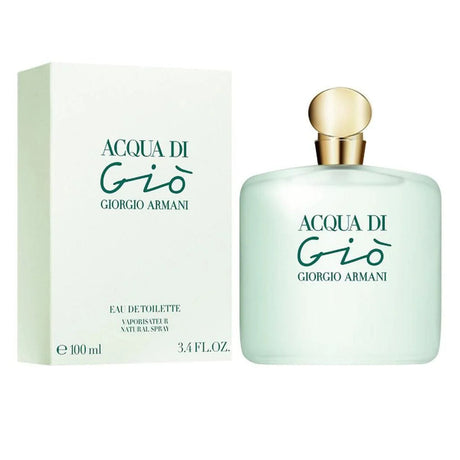 Giorgio Armani Acqua Di Gio EDT 100 Ml Mujer. Fragancia fresca y elegante que realza tu belleza. ¡Descúbrelo ahora y deslumbra con tu aroma!-1