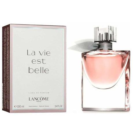 Lancome La Vie Est Belle EDP 100 Ml Mujer. Perfume floral y dulce que resalta tu belleza única. ¡Descúbrelo y enamórate hoy mismo!-1