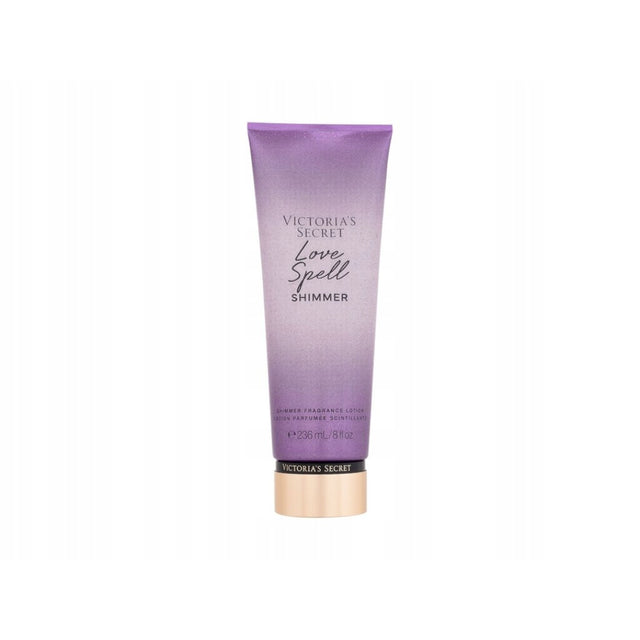 Love Spell Shimmer Victoria Secret Loción 236 Ml Mujer. Disfruta de una fragancia seductora y brillante. ¡Compra ahora y deslumbra con tu aroma!-1