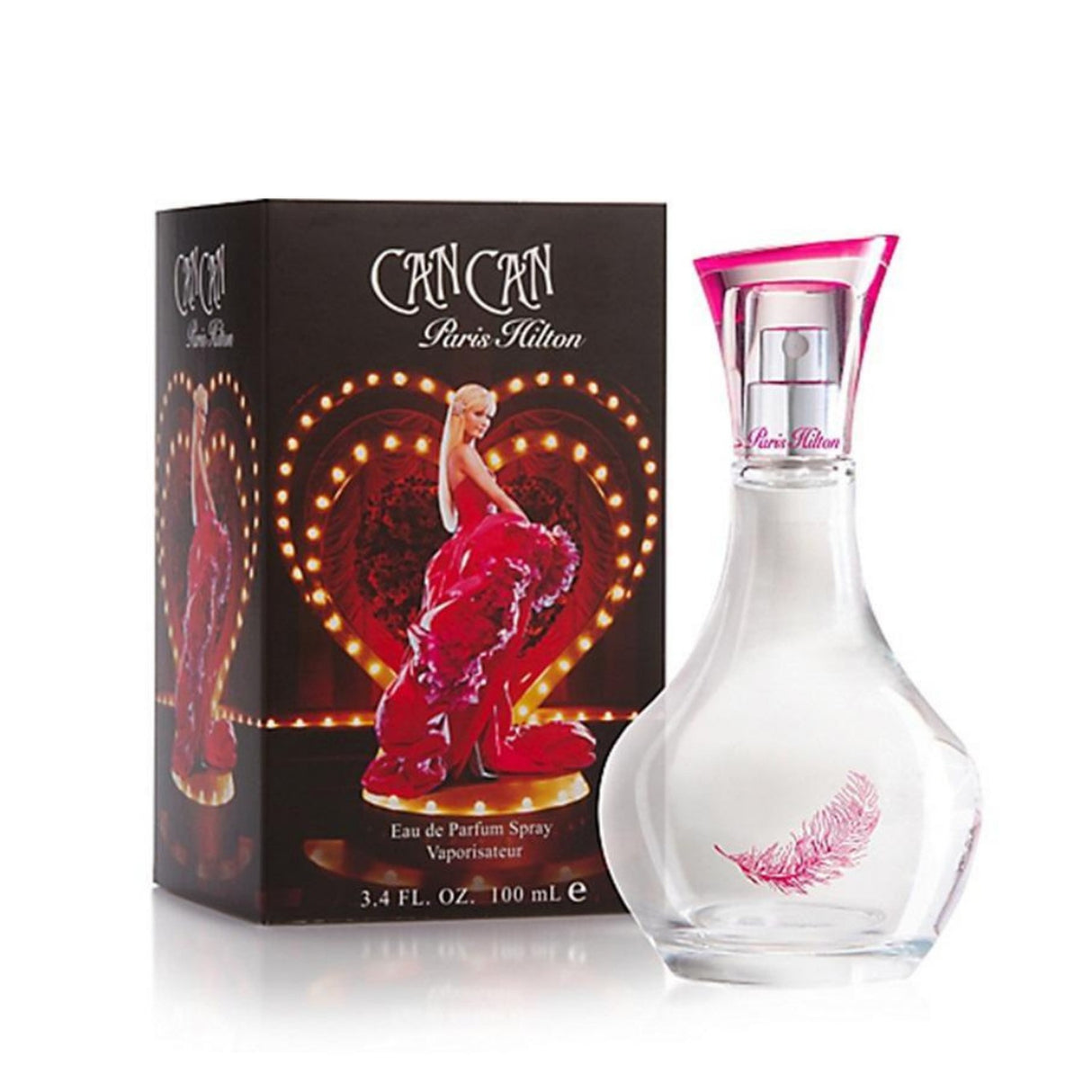 Paris Hilton Can Can EDP 100 ML Mujer. Perfume seductor y fresco que realza tu esencia. ¡Descúbrelo ahora y deslumbra con tu fragancia!-1