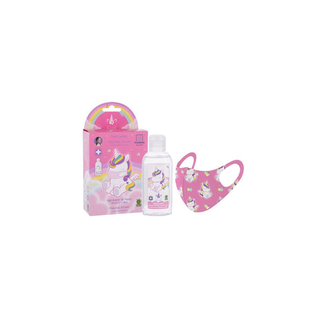 Alcohol Gel Unicornio 100Ml + Masc Air-Val. Protege tu salud con estilo y diversión. ¡Compra ahora y mantente seguro y a la moda!-1-1-1-1-1