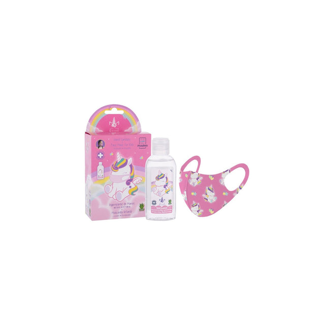 Alcohol Gel Unicornio 100Ml + Masc Air-Val. Protege tu salud con estilo y diversión. ¡Compra ahora y mantente seguro y a la moda!-1-1-1-1-1