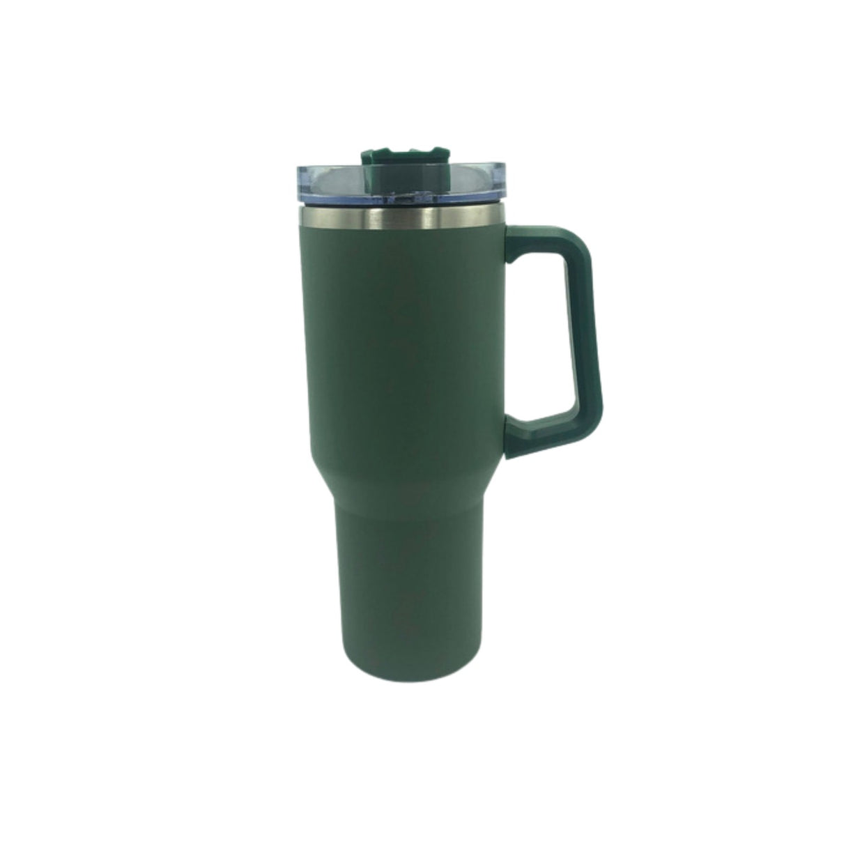 Vaso Termico Quencher 1,2lt Color Verde Oscuro. Mantén tus bebidas frías por más tiempo. ¡Compra ahora y disfruta de la frescura en cada sorbo!-1